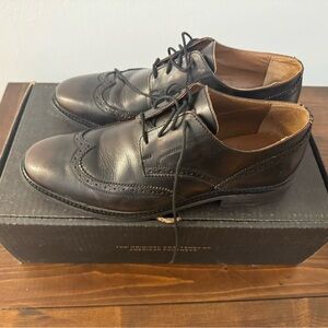 Frye Black Leather Men's Oxfords
